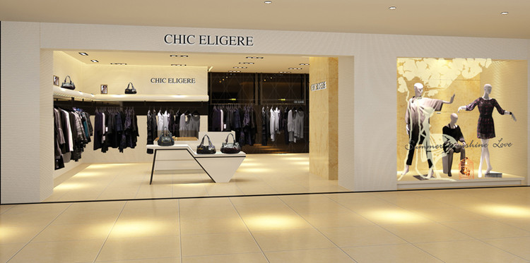 CHIC ELIGERE商场展柜